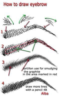 how to draw eyebrows for beginners step by step drawing tips, drawing lessons, drawing tips, drawing techniques, drawing ideas, drawing skills, drawing reference poses, eyeliners, art, pencil drawings, sketching, learn, the technique