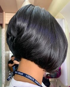 Bold Hairstyles, Short Relaxed Hairstyles, Short Bobs, Bob Hairstyles For Thick, Haute Hair, Quick Weave Hairstyles, Short Sassy Hair, Sassy Hair, Short Bob Haircuts