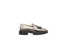 Ultra Lug Tassel Loafer | Stuart Weitzman Luxury Tassel Loafers With Rubber Sole For Business, Luxury Tassel Loafers With Leather Sole For Galas, Luxury Goodyear Welted Slip-on Tassel Loafers, Loafers Trend, Tassel Loafers, Menswear Inspired, Lug Sole, Stuart Weitzman, Block Heels