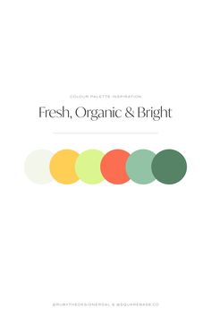 Fresh, Organic and Bright Colour Palette for your Brand or Squarespace Website Fresh Colour Combinations, Poppy Color Palette, Bright Colour Palette, Clothes Embroidery, Vintage Colour Palette, Colors Combinations, Free Rein, Clothes Embroidery Diy, Web Colors