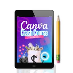 PLR/ Resell- Canva Crash Course Wholesale Clothing Vendors, Canva Ebook, Styled Outfits, Best Lip Gloss, Selling Digital Products, E-learning, Ebook Template, Money Making Crafts, Business Planner