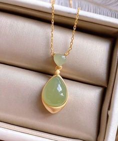 Jade Jewelry Design, Jade Necklace Pendant, Ethereal Jewelry, Jade Design, Jade Charm, Jade Pendant Necklace, Ring Jewellery Design, Etsy Promotion, Sandy Blonde