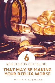 In this article we cover the little known side effects of fish oil for acid reflux suffers, alternatives, and how to eliminate reflux for good #fishoil #acidreflux #gerd #silentreflux Health Articles Wellness, Acid Reflux