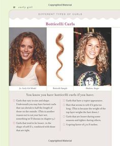 Dream curls - I wish my hair would look like this! Botticelli Curls, Lorraine Massey, Shakira Hair, Curly Tips, Different Types Of Curls, Seasonal Affective, Curly Hair Inspiration, Curly Hair Routine