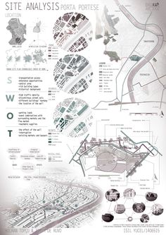 a map with many different types of buildings