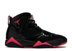 the air jordan 7 retro black and infrared pink is on sale for $ 599