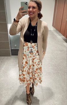 Floral Skirt, Floral