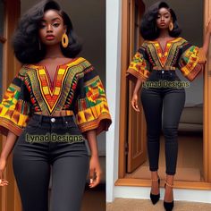 Vitenge Dresses, Ghana Dresses, Outfits For Dinner, Couples African Outfits, Nigerian Outfits, African Print Tops, Kaftan Designs