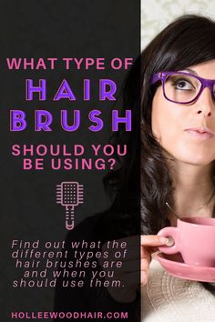 Read the ultimate guide to the different types of hair brushes to find out what type of brush you should use for your hair! #HairBrush #HairTools #HairTips #Hairstyling Types Of Hair Brushes, Best Hair Care Products, Long Hair Tips, Types Of Hair, Hair Brushes, Brush Type, My Nails, Hair Tips, Nail Shapes