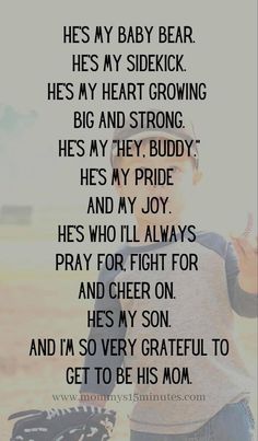 Mama Sayings, National Sons Day, Mother Son Quotes, Son Quotes From Mom, Mama Quotes, Baby Boy Quotes, Sons Day, My Children Quotes, Mothers Love Quotes