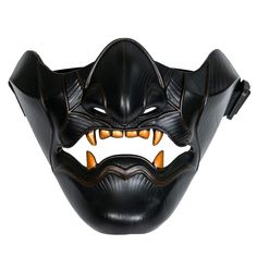 PRICES MAY VARY. Inspired: 🎭Upgraded Package, No Broken Issue🎭 samurai mask was inspired by PS 4 Game Ghost of Tsushima, the super cool mask for game lovers man collect Material: 100% Resin, Japanese prajna Gosaku samurai mask made of high-grade natural resin, non-toxic, odourless, breathable and comfortable to wear Size: One size, Japanese ninja face mask with adjustable belt, you can adjust the tightness back, fits for most adult and teens, head circumference between 21.6" - 24.4" Features: Ghost Of Tsushima Mask, Ghost Face Mask, Jin Sakai, Cyberpunk Techwear, Easy Cosplay, Cosplay Helmet, Steampunk Mask, Halloween Costume Mask, Japanese Warrior