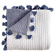 Sahati Indigo Throw - Pioneer Linens Patchwork Diy, Patchwork Fashion, Patchwork Clothes, John Robshaw, Start Quilting, Patchwork Top, Patchwork Quilt Patterns, Manta Crochet, 자수 디자인