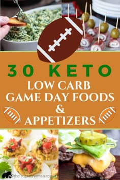 30 keto low carb game day foods and appetizers for football fans