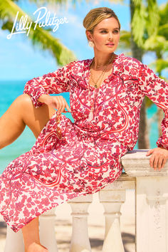 Style spotlight on the Irella Maxi Caftan, our must-have getaway piece. Resort Outfits For Women, Resort Clothing, Resort Outfits, Caftan Dress, Outfits For Women