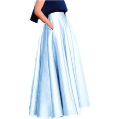 Lasaky - Luxurious Long Pleated Satin Evening Dress with Comfortable A-Line Skirt Satin Evening Dress, Satin Evening Dresses, Beach Skirt, Denim Midi Skirt, Waist Circumference, Mesh Design, Mulberry Silk, Olivia Mark, A Line Skirt