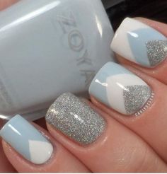 Love Unghie Nail Art, Celebrity Nails, Nails Polish, Get Nails, Short Hairstyle, Cute Nail Designs, Fancy Nails, Creative Nails, Manicure E Pedicure