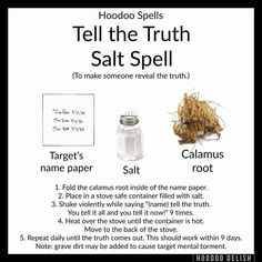 Truth Spell, Witchcraft Spells For Beginners