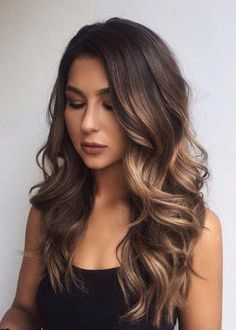 Brown Ombre Hair, Makeup Tip, Haircut Styles, Ombré Hair, Long Brown Hair