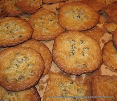 some cookies that are sitting on a table