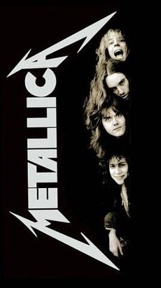 metallicocal album cover with the band's name on it