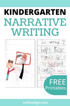 Kindergarten Personal Narrative Writing Kindergarten Personal Narrative Writing, Narrative Writing Ideas, Dear Teacher