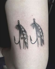 Lure Tattoo, Fish Recipes Easy, Fish Hook Tattoo, Best Fish To Eat, Fisherman Tattoo, Fly Fishing Tattoo, Hook Tattoo, Fishing Tattoos