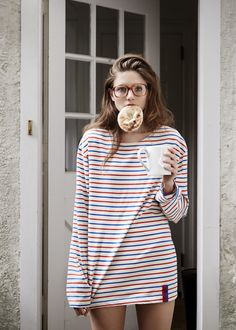 Inspired by all of the past icons, like Picasso, Audrey Hepburn and Brigitte Bardot, that equally loved the classic French marinière, Nikki Kule continues to perfect the ultimate striped tee with her range of fits and colors. We're especially loving the Modern fit for it's boxy style and it's Dress Editorial, Blue Poppy, Striped T Shirt, Brigitte Bardot, True Blue, Striped Tee, Classic Shirt, Modern Fit, T Shirt Dress