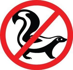 a black and white sign with a squirrel in it's tail is not allowed