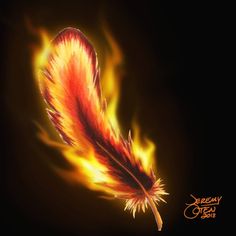 Feather Pictures, Rose Vine Tattoos, Angel Halloween Costumes, Fire Vector, Phoenix Feather, Philosopher's Stone, Vine Tattoos