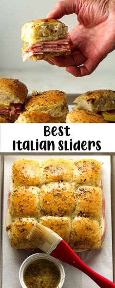 this is the best italian sliders recipe ever