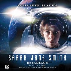 the movie poster for dream island starring elizabeth sladen, who is in space