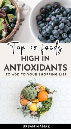 Foods High in Antioxidants Food Rich In Antioxidants, Antioxidant Rich Foods Diet, Food High In Antioxidants, Power Foods For Energy, Antioxidant Rich Smoothies, Antioxidant Rich Meals, Nutrient Rich Diet, High Nutrient Foods, Food With Antioxidants