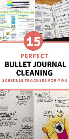 16 Best Bullet Journal Cleaning Schedule Trackers For You|The Creatives Hour Cleaning Tracker Bullet Journal, Bullet Journal Cleaning Tracker, Chores Tracker, Routine Bullet Journal, Bullet Journal First Page, Cleaning Tracker, Journal List