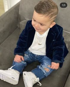 Trendy & Cute Little Boy Haircuts – Top Styles for Toddlers & Kids Baby Boy New Years Outfit, Baby Boy Fashion Clothes, Baby Boy Birthday Outfit, Kids Dress Boys