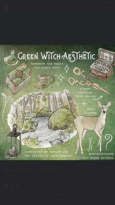 Green Witch Aesthetic, Witchcraft Altar, Green Witchcraft, A Kind Of Magic, Witch Diy, Witch Craft, Witchcraft Spell Books, Witch Spell Book, Baby Witch