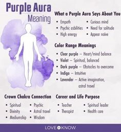 purple aura meaning | Aura colors meaning, Purple aura, Aura personality