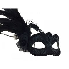 Be the belle of the masquerade ball with our stunning Black Flower Venetian Mask! Featuring a delicate Black flower and graceful feathers, this mask adds a touch of elegance and mystery to your outfit. Perfect for any formal event, it's sure to make heads turn and hearts flutter.nter of attention! Look glamorous and sophisticated, and feel confident in your mask choice. Masked Ball, Party Expert, Venetian Mask, Masks Masquerade, Masquerade Ball, Black Flower, Black Feathers, Feel Confident, Formal Event