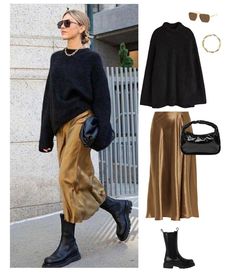 Winter Skirts And Boots, Skirts With Boots Outfit, Necklace Outfit Ideas, Skirt Boots Outfit, Skirts And Boots, Elegant Streetwear, Necklace Collar, Mode Casual