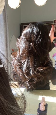 Easy Prom Hairstyles, Girls Party Hairstyles, Heated Hair Rollers, Hairstyles Design, Hair Rollers, Cut My Hair, Hair Inspo Color