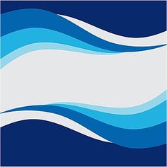 an abstract blue and white background with waves