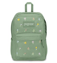 https://www.jansport.com/shop/en/jansport-us/backpacks/superbreak-plus-js0a4que?variationId=Z64 Cute Jansport Backpacks For School, Backpacks On Amazon, Backpacks College, Cute Backpack For School, Teen Backpack, Backpack Jansport Aesthetic, Backpack For High School, Backpack Cute, Jansport Bag Aesthetic