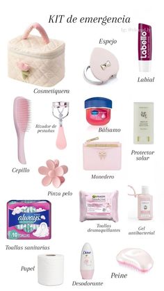 espero que les sirva Handbag Essentials, Pretty Skin Care, Pretty Skin, Skin Care Kit, Selfie Ideas Instagram, Glow Up Tips, Girl Tips, Body Skin Care Routine