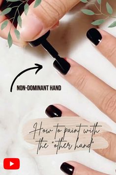 Nail Polishing Tips And Tricks, How To Paint Nails With Left Hand, How To Paint Your Nails At Home, How To Paint Fingernails Perfectly, Manicure Tips And Tricks, How To Paint My Nails, How To Paint Short Nails, How To Paint Nails Like A Pro