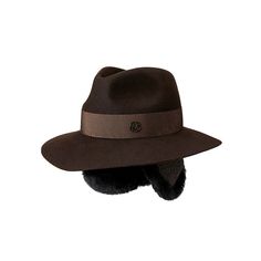 Elevate your style with our dark brown felt fedora hat featuring removable earmuffs, offering versatility and warmth for any occasion.

 	- Fedora hat
 	- Dark brown felt
 	- Removable earmuffs in faux-fur
 	- Maison Michel logo

Size advice: this product fits normally, we advise you take your usual size. You don't know your size? Click here.


How to care for your hat:
The handcrafted design of this model does not allow it to be waterproof. It is recommended to store it away from air and humidi Brown Felt Hat, Winter Lookbook, Felt Fedora, Hat Boxes, Head Accessories, Felt Hat, Turbans, Earmuffs, Fedora Hat