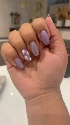 #nails #unhaslindas #lavender #nailart Lavender Nails Ideas, Matte Purple Nails, Purple Gel Nails, Purple Ombre Nails, Minimal Nails Art, Purple Acrylic Nails, Purple Nail Designs, Lavender Nails, Blush Nails