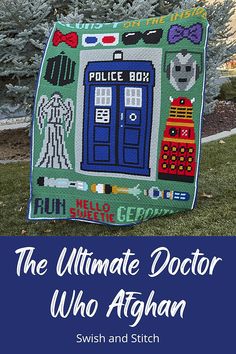 the ultimate doctor who afghan pattern