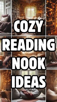 cozy reading nook ideas for the home