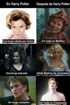 the many faces of harry potter from harry potter to hermilan, in spanish