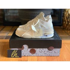 Thank You For Considering Our Store! We Appreciate Your Business And Support! Air Jordan X Off White Retro 4 “Sail” Women’s Size 6.5 Youth Size 5y Brand New With Box Guaranteed 100% Authentic! Cv9388-100 Reach Out Before Submitting An Offer Since We Have This Item Listed Elsewhere & Want To Make Sure We Don’t Oversell! We Consider All Reasonable Offers! With That Said, We Invite You To “Watch” Our Items To Receive Special Offers Sent Directly To You! Thank You For Visiting! Follow Us For More Up Air Jordan 4 Sail Canvas, Air Jordan 4 Off White Sail, What The 4s, Jordan 4 Off White Sail, Air Jordan Off White, White Synthetic Air Jordan 4 Lace-up, White Scratch-resistant Jordan Shoes For Streetwear, White Low-top Air Jordan 4 With Cushioned Footbed, Jordan 4 Retro Off-white Sail