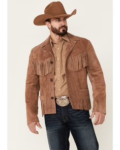 Mens Fringe, Mens Western Wear, Cowboy Vintage, Golf Travel, Cowboy Jacket, Suede Leather Jacket, Fringe Leather Jacket, Western Jacket, Suede Fringe Jacket